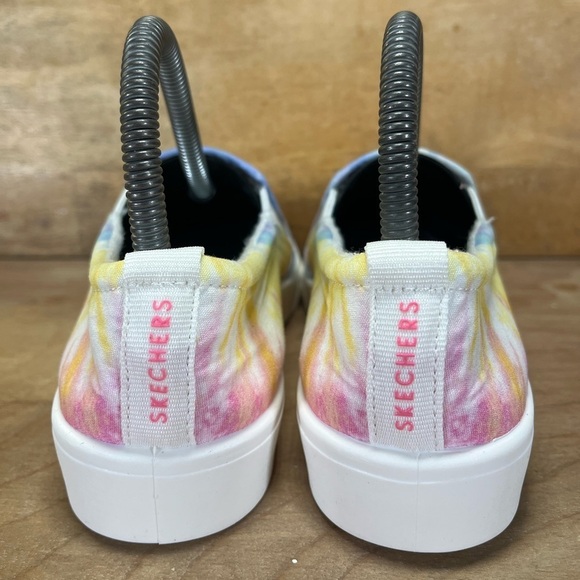 Skechers Poppy Hippy Hype Womens Size 6 Slip On Shoes Sneakers Multicolor 155082 - Picture 4 of 8